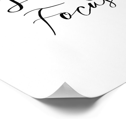 U bent bruin, krachtig, sterk en gericht Citaat Poster (Hoek)