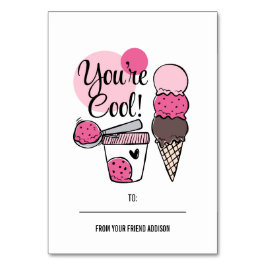 U bent Cool Kinder Classroom Valentijn Card Kaart