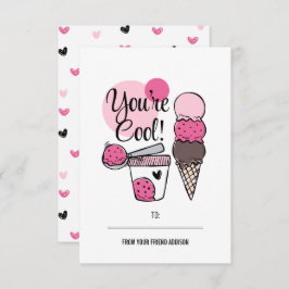 U bent Cool Kinder Classroom Valentijn Card Kaart