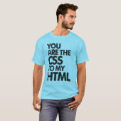 U bent CSS aan Mijn HTML T-shirt (Voorkant volledig)