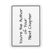 U bent de auteur van uw volgende hoofdstuk... Woor Magneet (Verticaal)