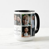 U bent de beste 7-fotocollage (Grandma/Other) Mok (Voorkant rechts)