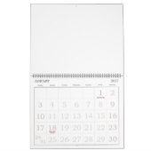 U bent de beste bij grote agenda (geel) kalender (Jan 2027)