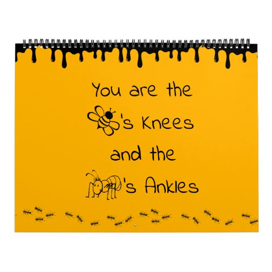 U bent de beste bij grote agenda (geel) kalender (Hoes)