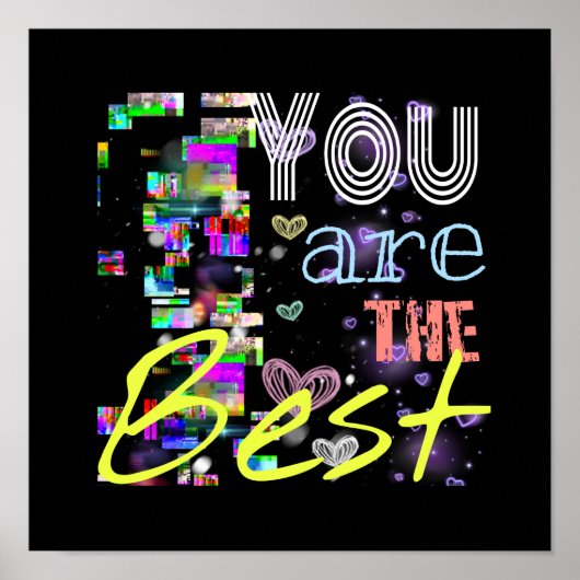 u bent de beste poster (Voorkant)