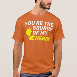 U bent de bron van mijn Energy Romantic groene ele T-shirt