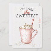 U bent de kleinste klaslokaal van de Valentijnsdag (Voorkant)