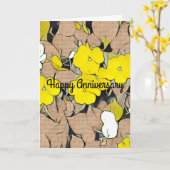 U bent de nog Levende Kaart van het Jubileum (Gele Bloem)