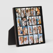 U bent de One 20 Afbeelding Collage Photo Fotoplaat (Voorkant)