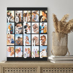 U bent de One Romantic 20 Photo Collage Canvas Afdruk<br><div class="desc">Romantic foto canvas cadeau voor je partner - perfect voor een cadeau voor je trouwdag, verloving, voorstel, enzovoort. Het ontwerp kenmerkt overmaatse druk die "u bent"leest, die als bekleding op uw afbeeldingen wordt getoond. Het fotomalplaatje is opstelling voor u om 20 van uw favoriete foto's toe te voegen, die allen...</div>