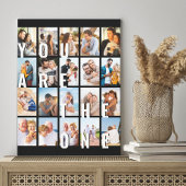 U bent de One Romantic 20 Photo Collage Canvas Afdruk
