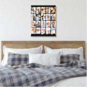 U bent de One Romantic 20 Photo Collage Canvas Afdruk (Insitu (Slaapkamer))