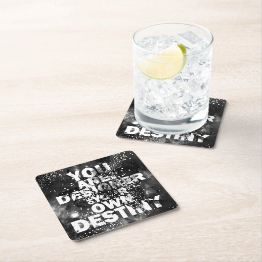 U bent de ontwerper van uw eigen bestemming kartonnen onderzetters (Insitu)