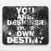 U bent de ontwerper van uw eigen bestemming muismat (Voorkant)