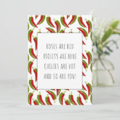 U bent de  Pun Teapot Valentijnsdag Feestdagenkaart (Staand voorkant)