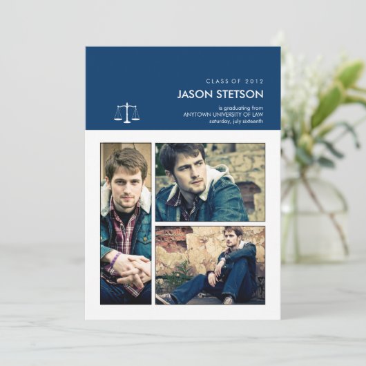 U bent de Uitnodiging van het Afstuderen van de We (Staand voorkant)