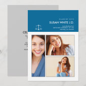 U bent de Uitnodiging van het Afstuderen van de We (Voorkant / Achterkant)