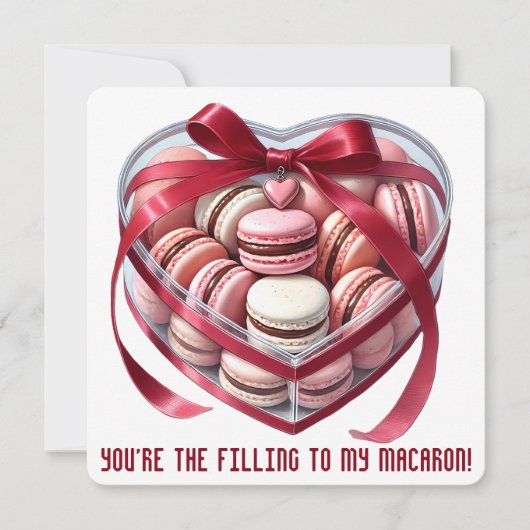 U bent de vulling - Valentijnsdag Kaart (Voorkant)