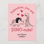 U bent Dinosaur Valentijn Briefkaart (Voorkant)