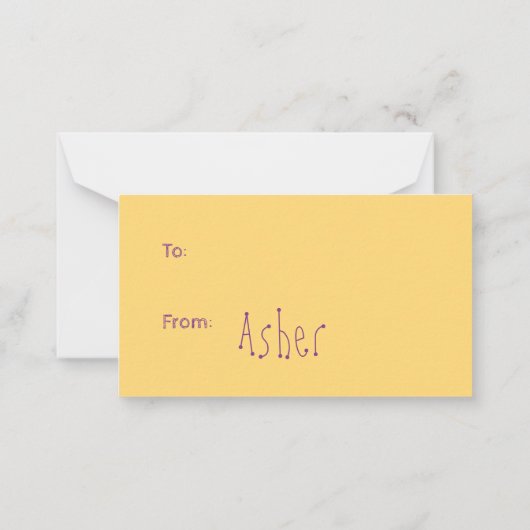 U bent een A-Maze-Ing Valentijn Notitiekaartje (Achterkant)