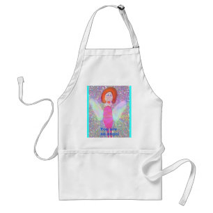 U bent een Angel Caregiver Apron Standaard Schort