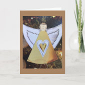U BENT EEN "ANGEL" ***MOM*** IN CHRISTMAS FEESTDAGEN KAART (Voorkant)