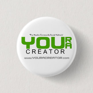 U BENT EEN CREATOR-Button Ronde Button 3,2 Cm