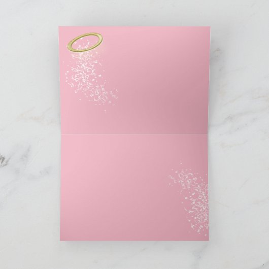 "U bent een Engel." Kaart (Binnen)