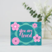 U bent een geliefde Platonische Valentijn Briefkaart (Staand voorkant)