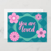 U bent een geliefde Platonische Valentijn Briefkaart (Voorkant / Achterkant)