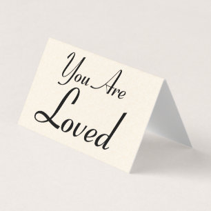 U bent een geliefde Platonische Valentijn Notecard Kaart