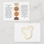 "U bent een geschenk" Inspirerend Note Kaart Notitiekaartje (Voorkant / Achterkant)