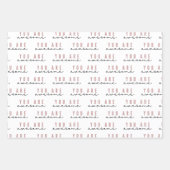 U bent een Geweldige papierflatset van 3 Inpakpapier Vel (Voorkant 2)