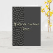 U bent een geweldige predikant kaart (Gele Bloem)