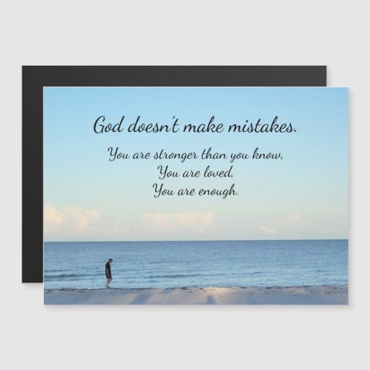 U bent een krachtiger dunne magneetkaart magnetische uitnodiging (Voorkant / Achterkant)