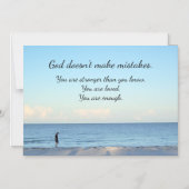 U bent een krachtiger dunne magneetkaart magnetische uitnodiging (Voorkant)