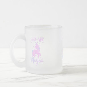 U bent een Mok van het sinicorn-glas met een maag-