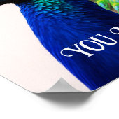 U bent een mooi Inspirerend citaat van Peacock Poster (Hoek)