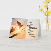 U bent een nieuwe Kaart voor Baptisme bij creatie (Gele Bloem)