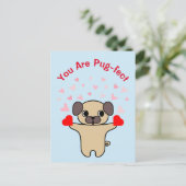 U bent een pedofiele verklikker feestdagenkaart (Staand voorkant)