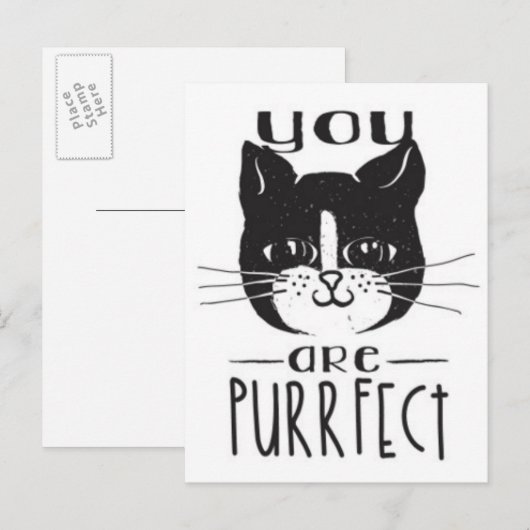 U bent een piek briefkaart (Voorkant / Achterkant)