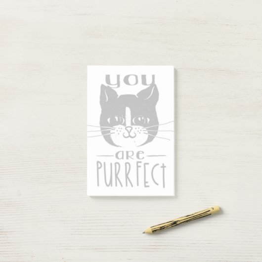 U bent een piek post-it® notes (Op bureau)