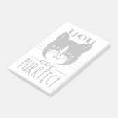 U bent een piek post-it® notes (Schuin)