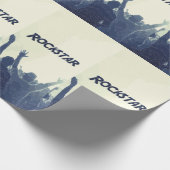 U bent een Rockstar! Cadeaupapier (Hoek)