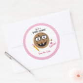 U bent een Smart Cookie Cute Kinder Classroom Lera Ronde Sticker (Envelop)