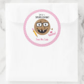 U bent een Smart Cookie Cute Kinder Classroom Lera Ronde Sticker (Tas)