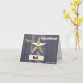 U bent een ster - Opmerking Kaart (Gele Bloem)