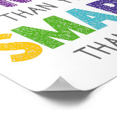 U bent een sterker slimmer Poster voor slimmere kl (Hoek)