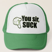 U bent een sukkel! trucker pet (Voorkant)