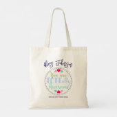 U bent een tas-geweldige docentencitaat tote bag (Achterkant)